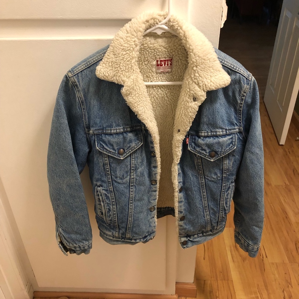 Levi’s Sherpa denim jacket